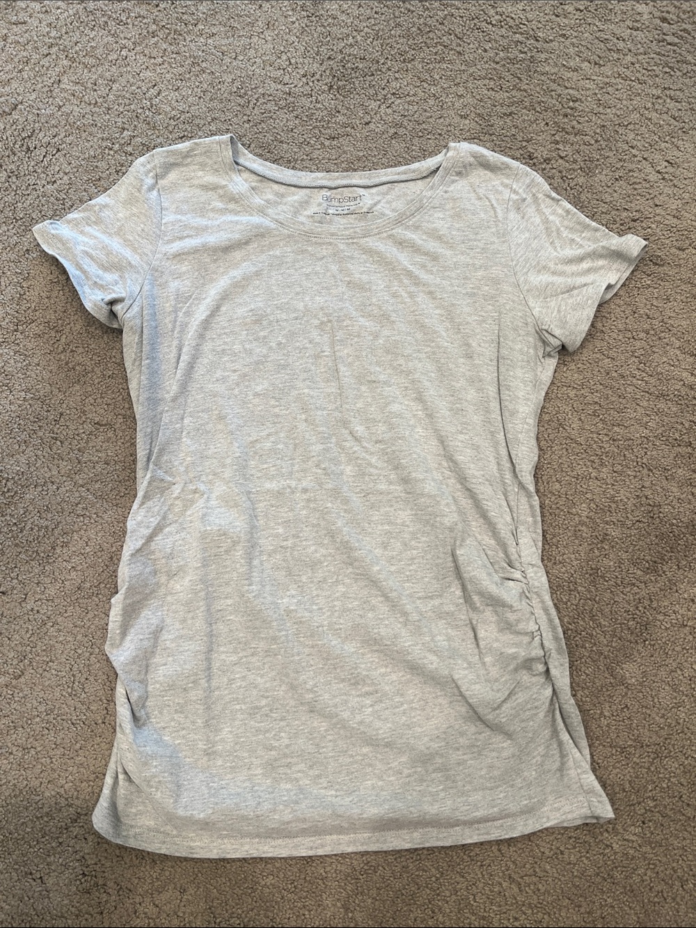 Gray Maternity Tee